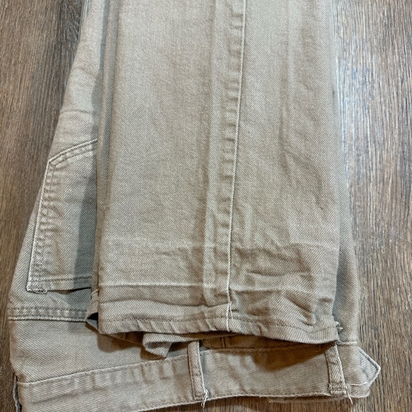 Women's Tan Boyfriend Cargo Jeans 3/26 - Picture 6 of 9